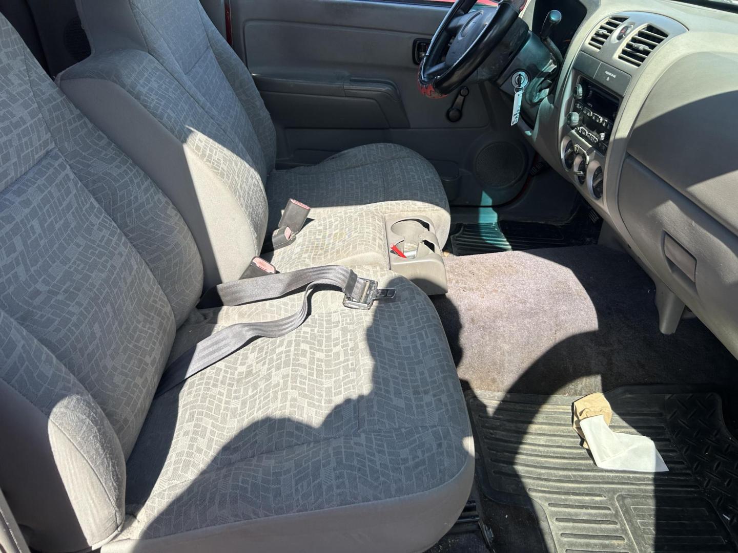 2008 Red Chevrolet Colorado Work Truck Ext. Cab 2WD (1GCCS199388) with an 2.9L L4 DOHC 16V engine, located at 1687 Business 35 S, New Braunfels, TX, 78130, (830) 625-7159, 29.655487, -98.051491 - Photo#6