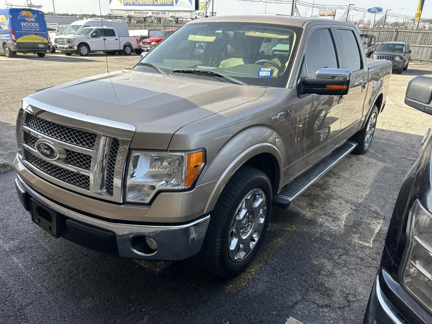 2012 Tan /Tan Ford F-150 FX2 SuperCrew 5.5-ft. Bed 2WD (1FTFW1CF2CK) with an 5.0L V8 engine, 6-Speed Automatic transmission, located at 1687 Business 35 S, New Braunfels, TX, 78130, (830) 625-7159, 29.655487, -98.051491 - Photo#0