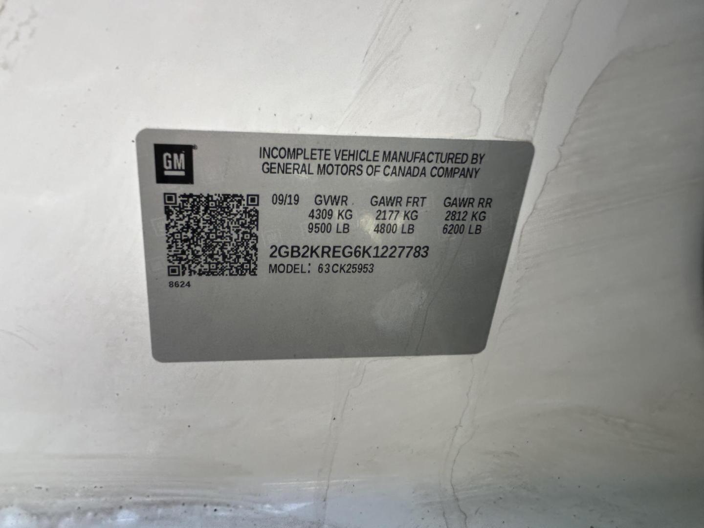 2019 White /Gray Chevrolet Silverado 2500HD Work Truck Double Cab 4WD (2GB2KREG6K1) with an 6.0L V8 OHV 16V engine, 6A transmission, located at 1687 Business 35 S, New Braunfels, TX, 78130, (830) 625-7159, 29.655487, -98.051491 - Photo#12