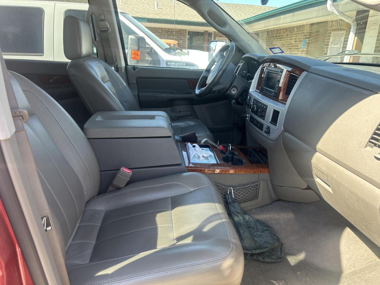 2006 Red Dodge Ram 3500 Laramie Mega Cab 4WD DRW (3D3MX49C66G) with an 5.9L L6 OHV 24V TURBO DIESEL engine, located at 1687 Business 35 S, New Braunfels, TX, 78130, (830) 625-7159, 29.655487, -98.051491 - Photo#6