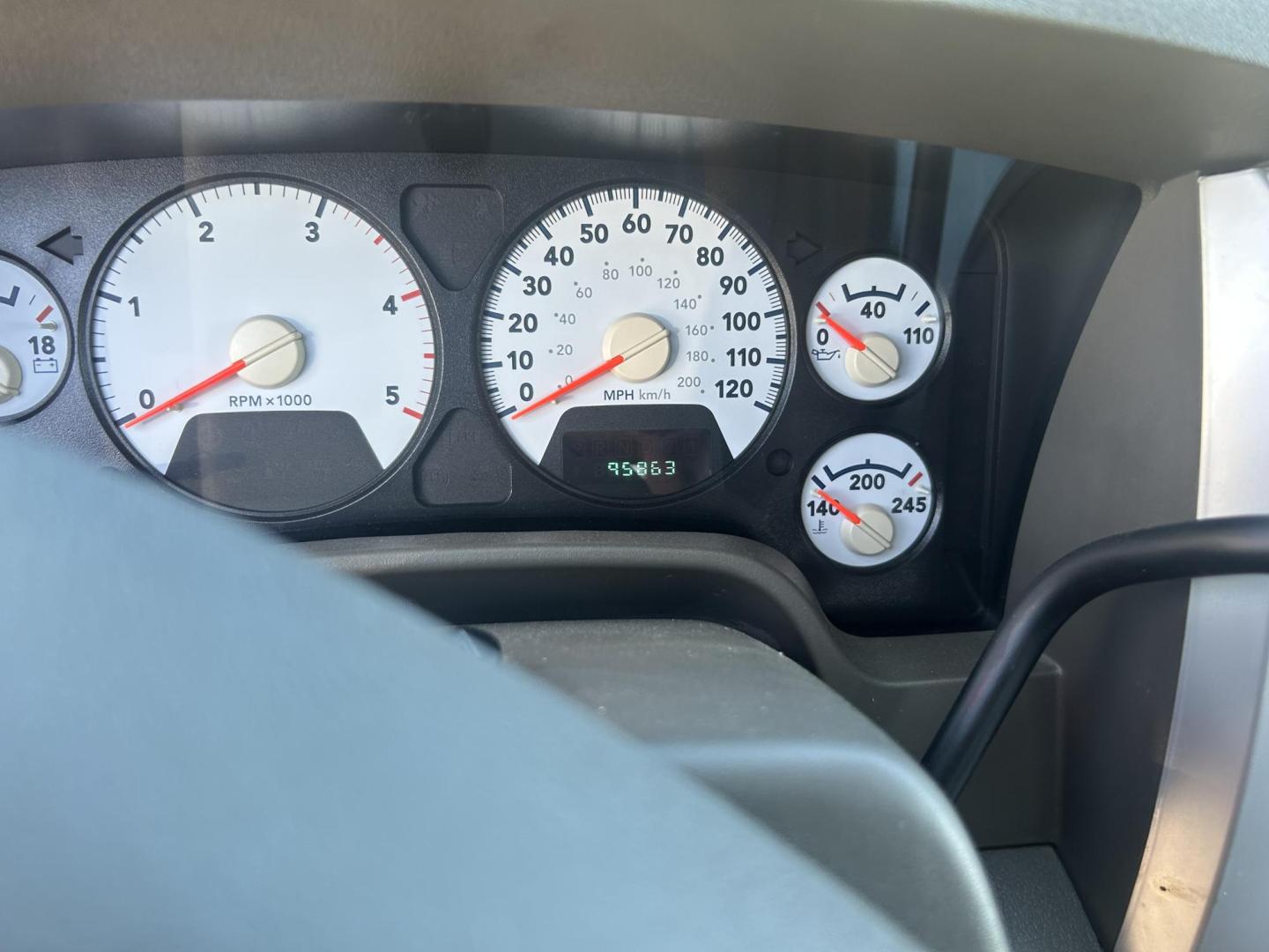 2006 Red Dodge Ram 3500 Laramie Mega Cab 4WD DRW (3D3MX49C66G) with an 5.9L L6 OHV 24V TURBO DIESEL engine, located at 1687 Business 35 S, New Braunfels, TX, 78130, (830) 625-7159, 29.655487, -98.051491 - Photo#10