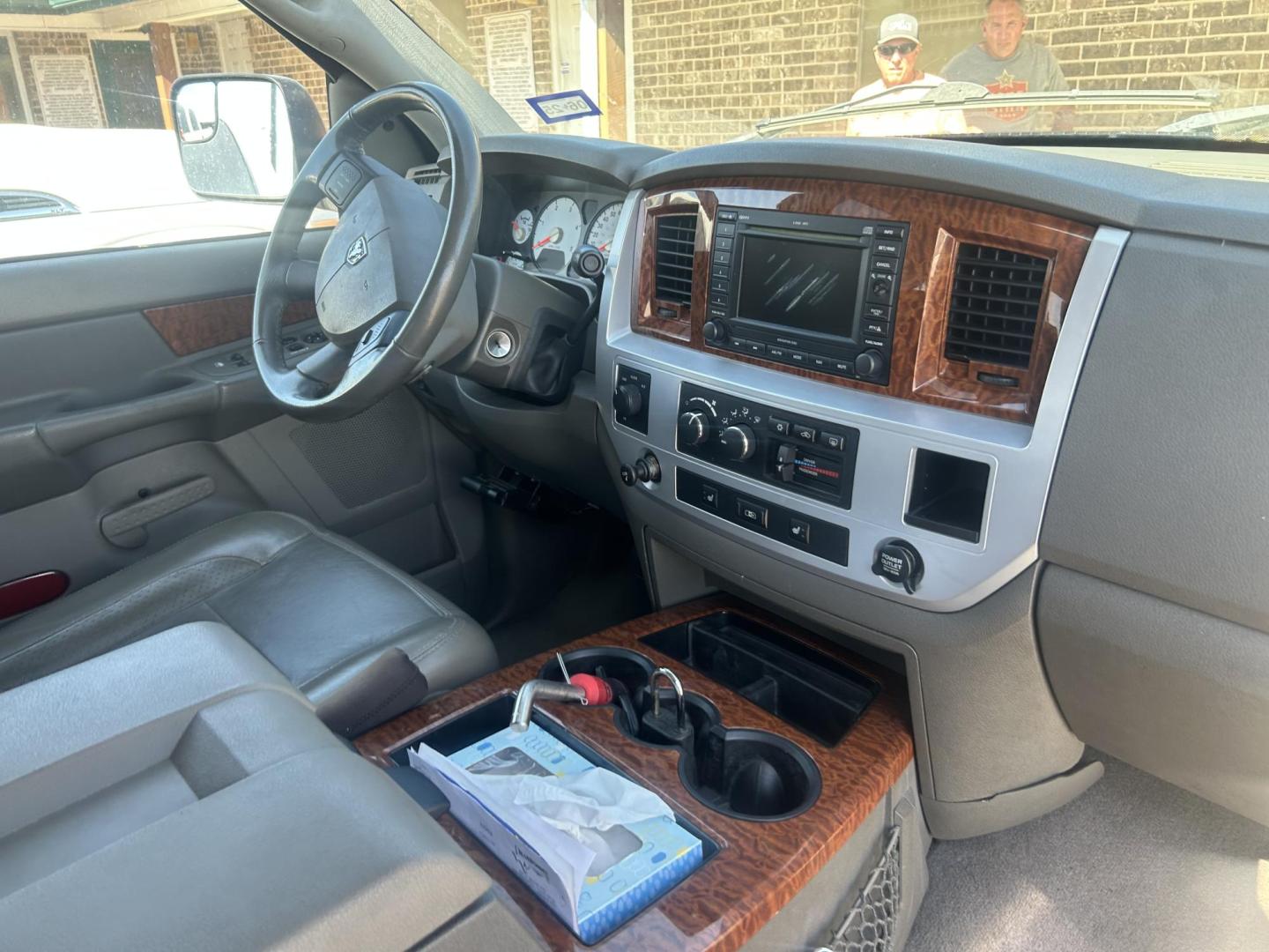 2006 Red Dodge Ram 3500 Laramie Mega Cab 4WD DRW (3D3MX49C66G) with an 5.9L L6 OHV 24V TURBO DIESEL engine, located at 1687 Business 35 S, New Braunfels, TX, 78130, (830) 625-7159, 29.655487, -98.051491 - Photo#8