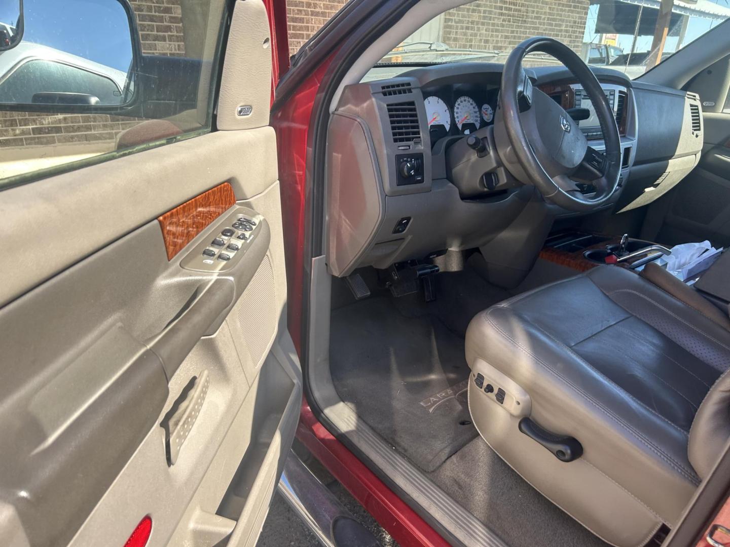 2006 Red Dodge Ram 3500 Laramie Mega Cab 4WD DRW (3D3MX49C66G) with an 5.9L L6 OHV 24V TURBO DIESEL engine, located at 1687 Business 35 S, New Braunfels, TX, 78130, (830) 625-7159, 29.655487, -98.051491 - Photo#4