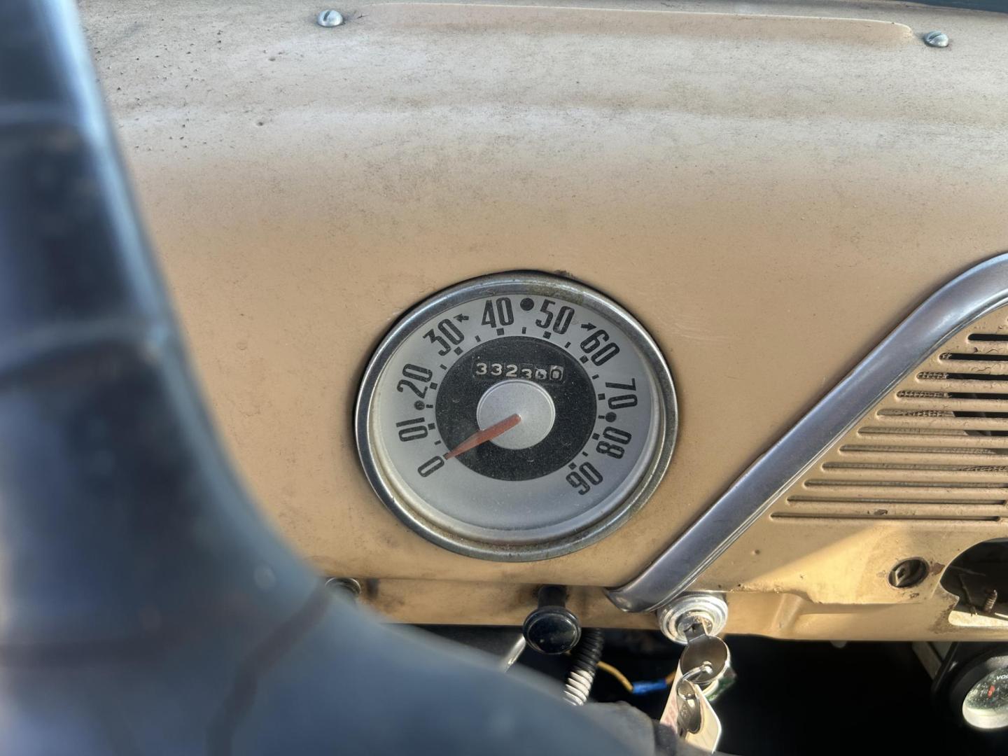 1951 Red Ford F1 (F1R1MP27931) with an V8 engine, 3SPD transmission, located at 1687 Business 35 S, New Braunfels, TX, 78130, (830) 625-7159, 29.655487, -98.051491 - Photo#7