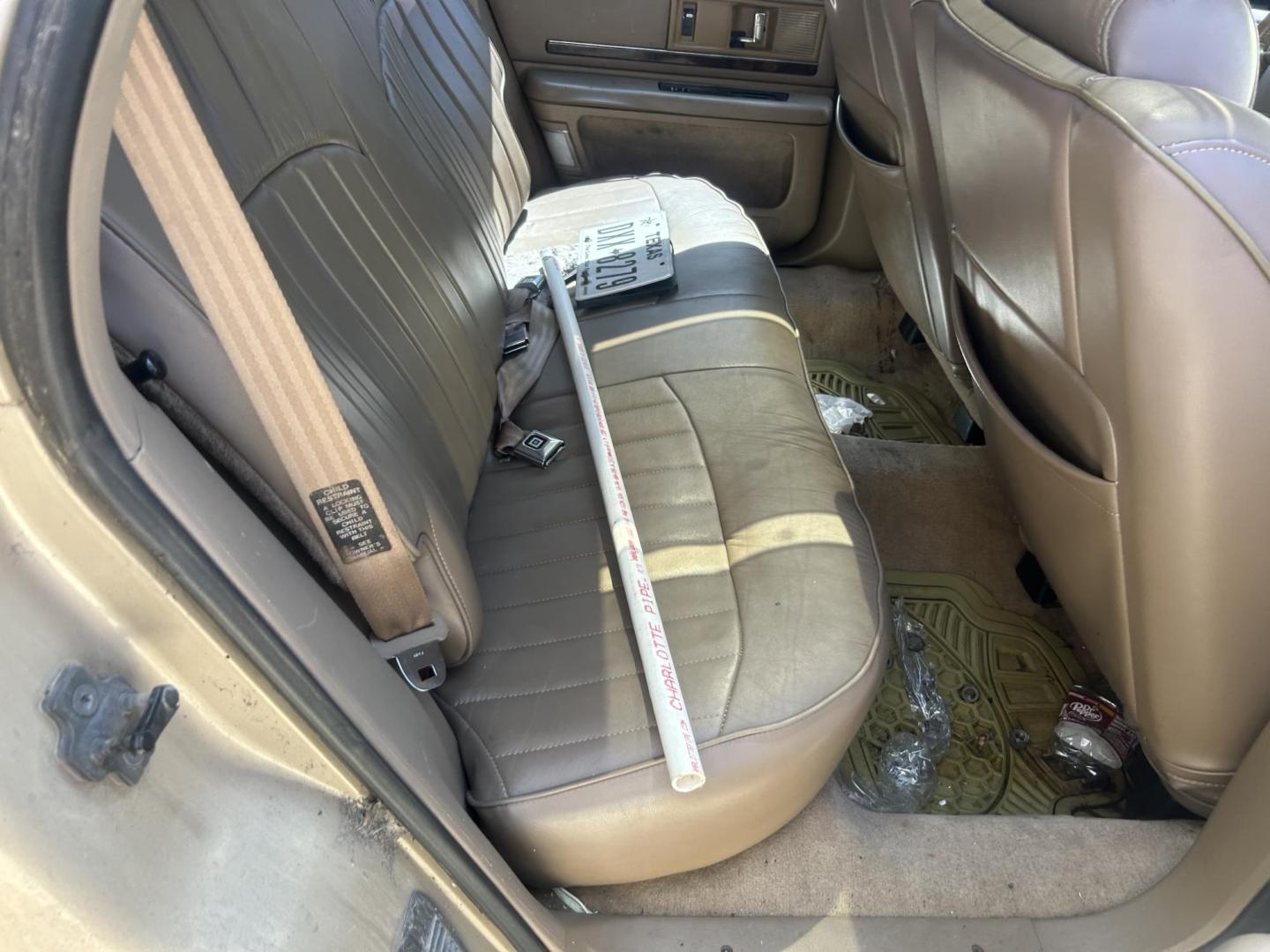 1994 Tan Buick Roadmaster Wagon Estate (1G4BR82P9RR) with an 5.7L V8 OHV 16V engine, 4-Speed Automatic Overdrive transmission, located at 1687 Business 35 S, New Braunfels, TX, 78130, (830) 625-7159, 29.655487, -98.051491 - Photo#4