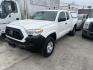 2021 White Toyota Tacoma SR5 Access Cab I4 6AT 2WD (3TYRX5GN1MT) with an 2.7L L4 DOHC 16V engine, 6A transmission, located at 1687 Business 35 S, New Braunfels, TX, 78130, (830) 625-7159, 29.655487, -98.051491 - Photo#0