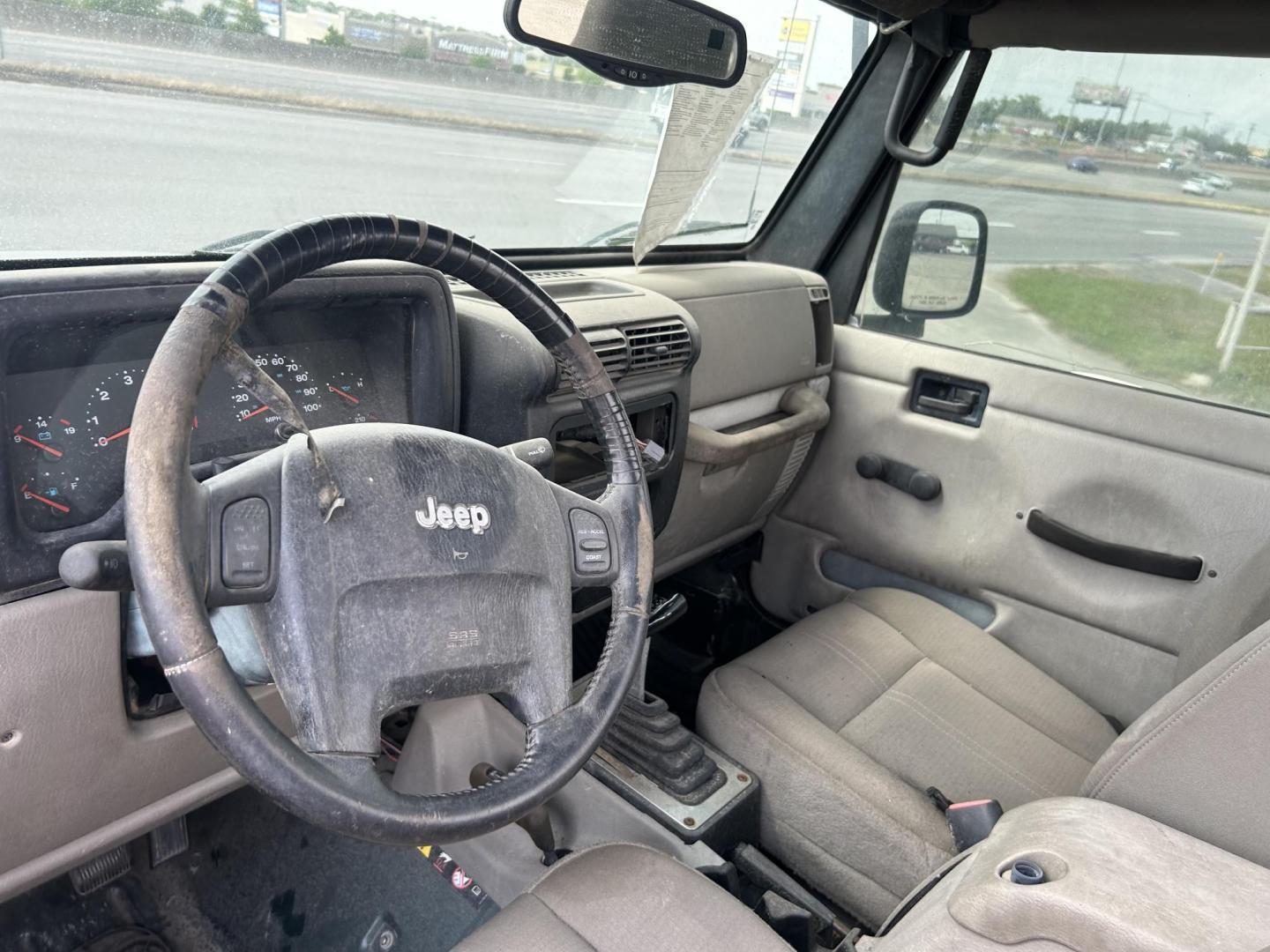 2004 Jeep Wrangler Sahara (1J4FA59S24P) with an 4.0L L6 OHV 12V engine, located at 1687 Business 35 S, New Braunfels, TX, 78130, (830) 625-7159, 29.655487, -98.051491 - Photo#8