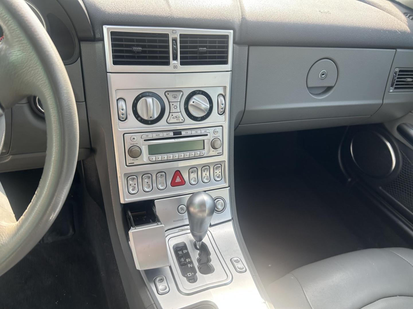 2008 Blue Chrysler Crossfire Coupe Limited (1C3LN69L58X) with an 3.2L V6 SOHC 18V engine, located at 1687 Business 35 S, New Braunfels, TX, 78130, (830) 625-7159, 29.655487, -98.051491 - Photo#9