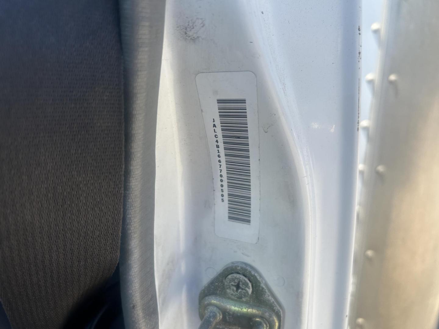 2007 White Isuzu NPR - (JALC4B16677) with an 5.2L L4 TURBO DIESEL engine, located at 1687 Business 35 S, New Braunfels, TX, 78130, (830) 625-7159, 29.655487, -98.051491 - Photo#14