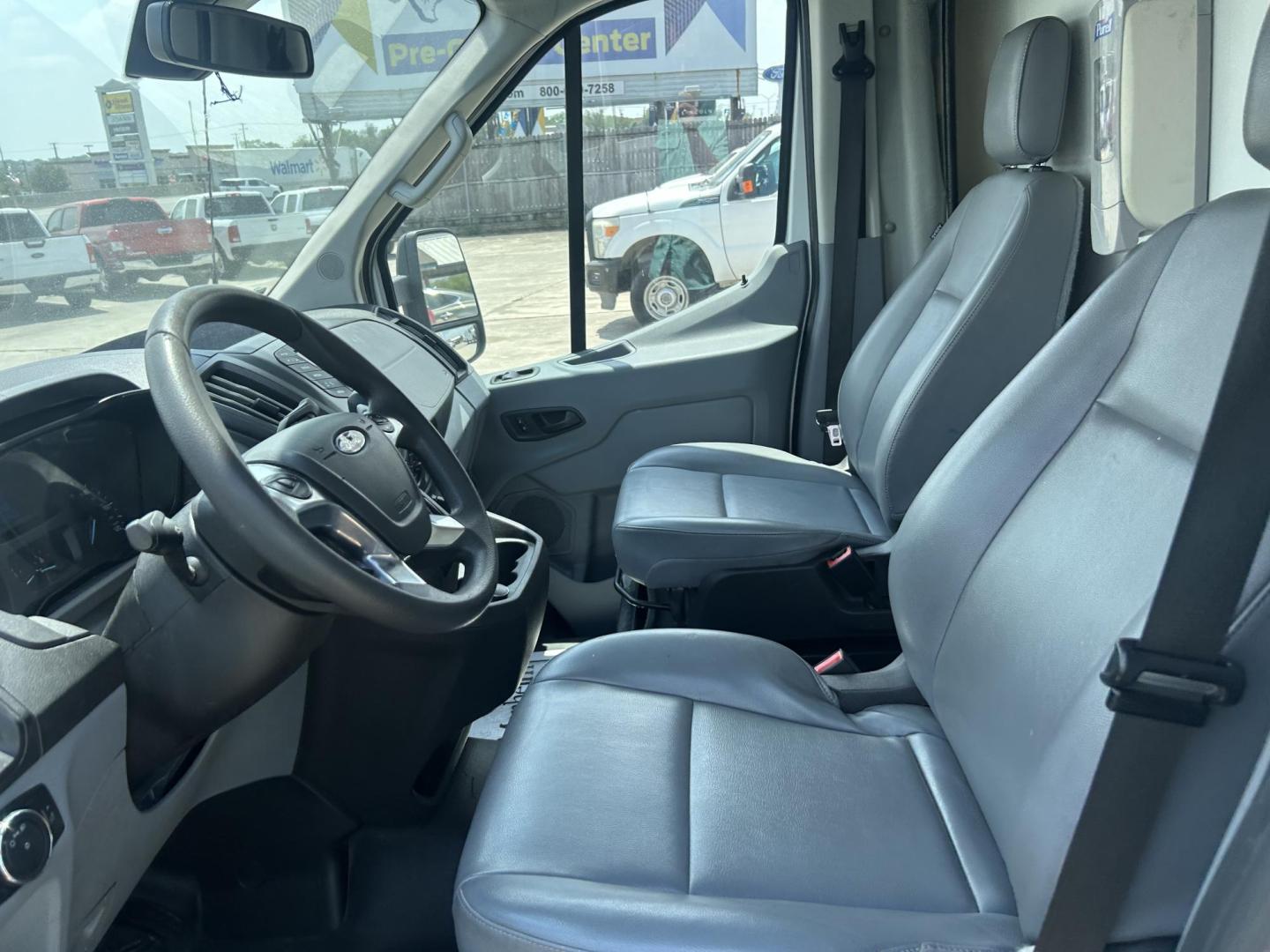 2019 White Ford Transit T-350 HD DRW (1FDBF6PM7KK) with an 3.7L V6 DOHC 24V engine, located at 1687 Business 35 S, New Braunfels, TX, 78130, (830) 625-7159, 29.655487, -98.051491 - Photo#12