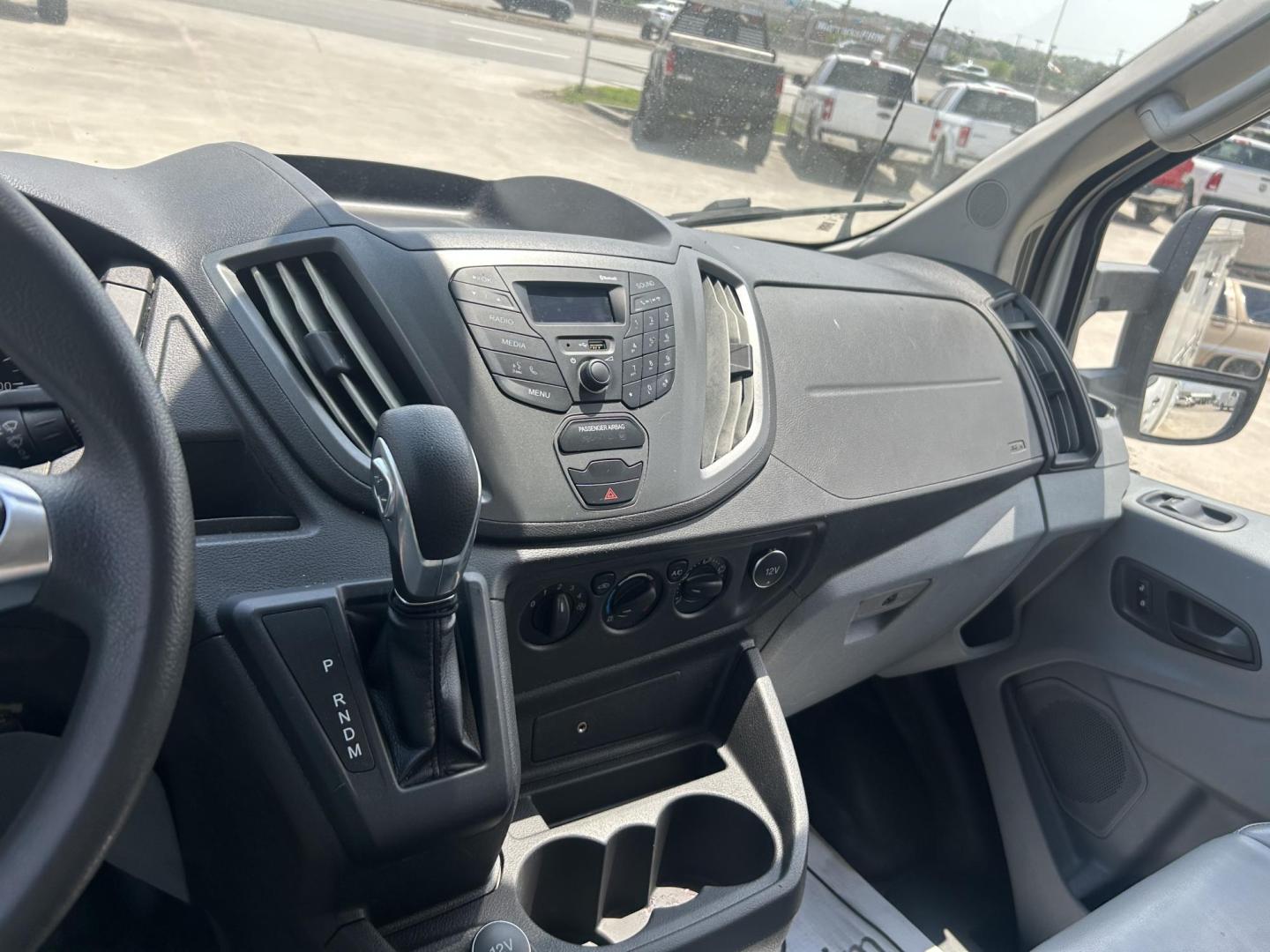 2019 White Ford Transit T-350 HD DRW (1FDBF6PM7KK) with an 3.7L V6 DOHC 24V engine, located at 1687 Business 35 S, New Braunfels, TX, 78130, (830) 625-7159, 29.655487, -98.051491 - Photo#14