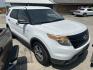 2014 White Ford Explorer Police 4WD (1FM5K8AR5EG) with an 3.7L V6 DOHC 24V engine, 6-Speed Automatic transmission, located at 1687 Business 35 S, New Braunfels, TX, 78130, (830) 625-7159, 29.655487, -98.051491 - Photo#1