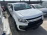 2021 White Chevrolet Colorado LT Ext. Cab 2WD (1GCHSCEAXM1) with an 2.5L L4 DOHC 16V GAS engine, 6A transmission, located at 1687 Business 35 S, New Braunfels, TX, 78130, (830) 625-7159, 29.655487, -98.051491 - Photo#1
