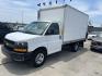 2019 White Chevrolet Express G3500 139" (1GB0GRFP6K1) with an 4.3L V6 F OHV 12V engine, 6A transmission, located at 1687 Business 35 S, New Braunfels, TX, 78130, (830) 625-7159, 29.655487, -98.051491 - Photo#0