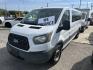 2016 White Ford Transit 350 Wagon Low Roof XLT 60/40 Pass. 148-in. WB (1FBZX2ZM6GK) with an 3.7L V6 DOHC 24V engine, 6A transmission, located at 1687 Business 35 S, New Braunfels, TX, 78130, (830) 625-7159, 29.655487, -98.051491 - Photo#0