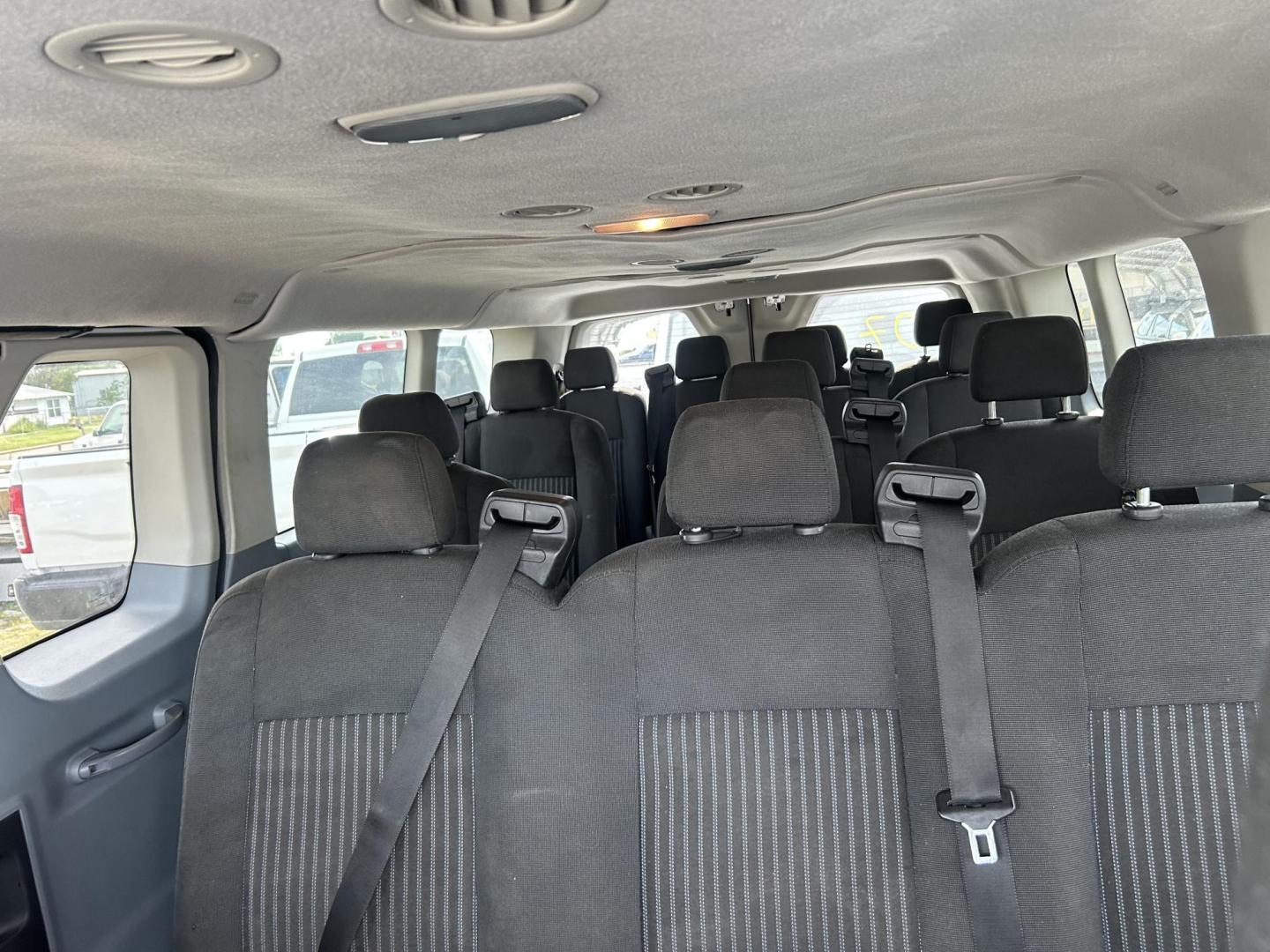 2016 White Ford Transit 350 Wagon Low Roof XLT 60/40 Pass. 148-in. WB (1FBZX2ZM6GK) with an 3.7L V6 DOHC 24V engine, 6A transmission, located at 1687 Business 35 S, New Braunfels, TX, 78130, (830) 625-7159, 29.655487, -98.051491 - Photo#11