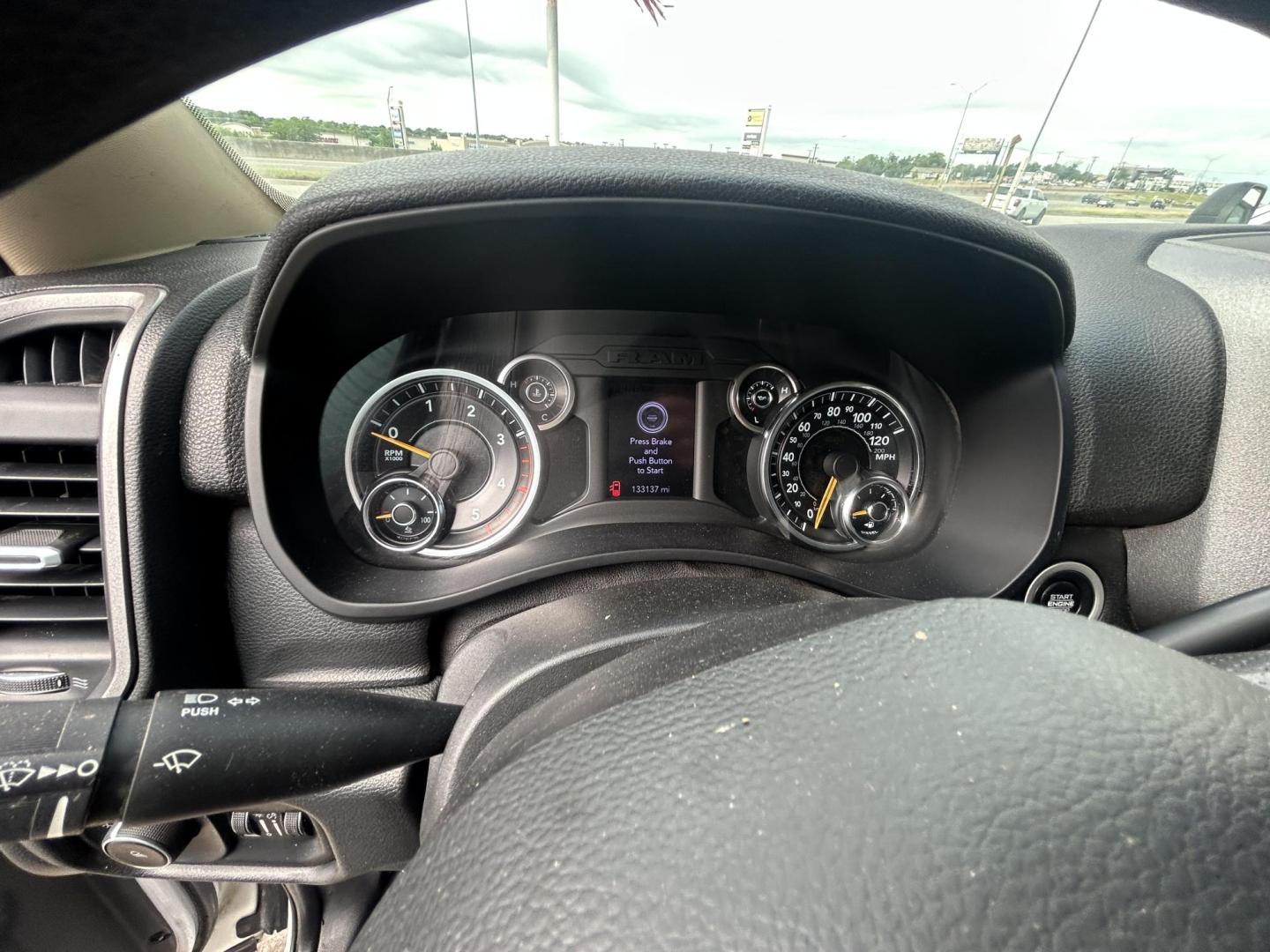 2020 White RAM 2500 Tradesman Crew Cab LWB 4WD (3C6UR5HL0LG) with an 6.7L L6 OHV 24V TURBO DIESEL engine, 6A transmission, located at 1687 Business 35 S, New Braunfels, TX, 78130, (830) 625-7159, 29.655487, -98.051491 - Photo#12