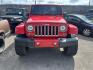 2017 Red Jeep Wrangler Unlimited Sahara 4WD (1C4HJWEGXHL) with an 3.6L V6 DOHC 24V FFV engine, located at 1687 Business 35 S, New Braunfels, TX, 78130, (830) 625-7159, 29.655487, -98.051491 - Photo#1