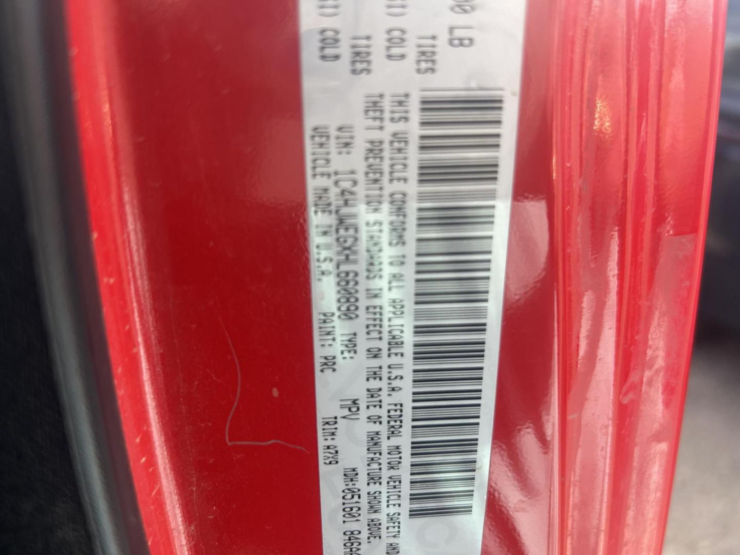 2017 Red Jeep Wrangler Unlimited Sahara 4WD (1C4HJWEGXHL) with an 3.6L V6 DOHC 24V FFV engine, located at 1687 Business 35 S, New Braunfels, TX, 78130, (830) 625-7159, 29.655487, -98.051491 - Photo#15