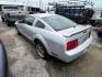 2006 Silver Ford Mustang V6 Deluxe Coupe (1ZVFT80N765) with an 4.0L V6 SOHC 12V engine, located at 1687 Business 35 S, New Braunfels, TX, 78130, (830) 625-7159, 29.655487, -98.051491 - Photo#1