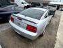 2006 Silver Ford Mustang V6 Deluxe Coupe (1ZVFT80N765) with an 4.0L V6 SOHC 12V engine, located at 1687 Business 35 S, New Braunfels, TX, 78130, (830) 625-7159, 29.655487, -98.051491 - Photo#2