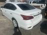 2019 White Nissan Sentra S CVT (3N1AB7AP0KY) with an 1.8L L4 SFI DOHC 16V engine, CVT transmission, located at 1687 Business 35 S, New Braunfels, TX, 78130, (830) 625-7159, 29.655487, -98.051491 - Photo#2