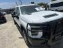 2020 White Chevrolet Silverado 2500HD Work Truck Crew Cab Short Box 2WD (1GC1WLEY7LF) with an 6.6L V8 OHV 16V DIESEL engine, 6A transmission, located at 1687 Business 35 S, New Braunfels, TX, 78130, (830) 625-7159, 29.655487, -98.051491 - Photo#1
