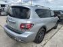 2020 Silver Nissan Armada SL 2WD (JN8AY2ND2L9) with an 5.6L V8 DOHC 32V engine, 7A transmission, located at 1687 Business 35 S, New Braunfels, TX, 78130, (830) 625-7159, 29.655487, -98.051491 - Photo#7