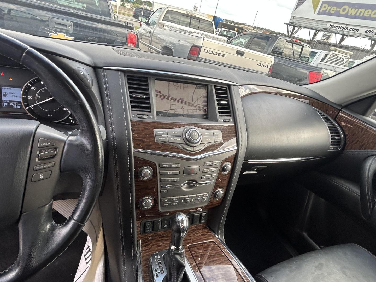 2020 Silver Nissan Armada SL 2WD (JN8AY2ND2L9) with an 5.6L V8 DOHC 32V engine, 7A transmission, located at 1687 Business 35 S, New Braunfels, TX, 78130, (830) 625-7159, 29.655487, -98.051491 - Photo#13