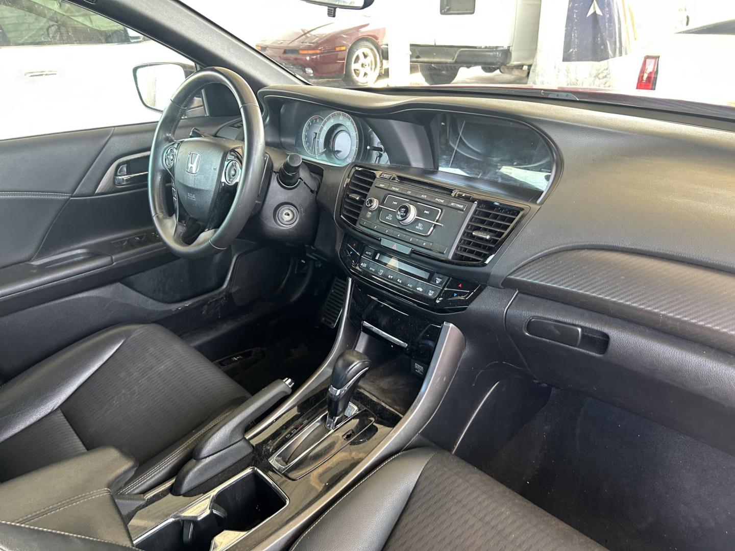 2017 Red Honda Accord Sport Sedan CVT (1HGCR2F50HA) with an 2.4L L4 DOHC 16V engine, CVT transmission, located at 1687 Business 35 S, New Braunfels, TX, 78130, (830) 625-7159, 29.655487, -98.051491 - Photo#3