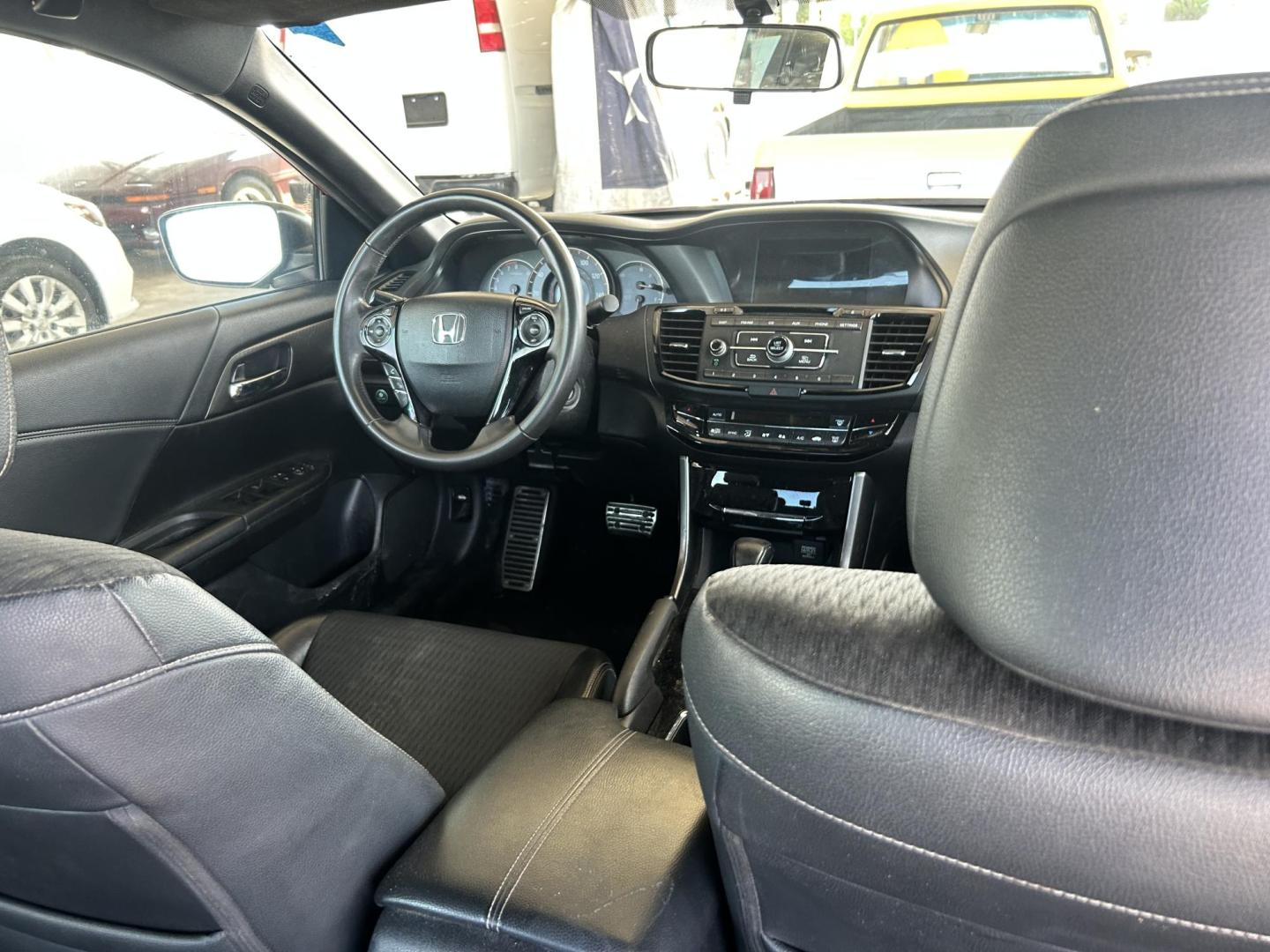 2017 Red Honda Accord Sport Sedan CVT (1HGCR2F50HA) with an 2.4L L4 DOHC 16V engine, CVT transmission, located at 1687 Business 35 S, New Braunfels, TX, 78130, (830) 625-7159, 29.655487, -98.051491 - Photo#5
