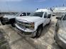 2015 White Chevrolet Silverado 3500HD Work Truck Long Box 2WD (1GB3CYCG6FZ) with an 6.0L V8 OHV 16V FFV engine, 6-Speed Automatic transmission, located at 1687 Business 35 S, New Braunfels, TX, 78130, (830) 625-7159, 29.655487, -98.051491 - Photo#0