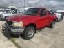 2001 Red Ford F-150 XL Flareside 4WD (1FTRF08W01K) with an 4.6L V8 SOHC 16V engine, located at 1687 Business 35 S, New Braunfels, TX, 78130, (830) 625-7159, 29.655487, -98.051491 - Photo#0