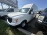 2017 White Nissan NV Cargo 2500 HD SV V8 High Roof (1N6AF0LY4HN) with an 5.6L V8 DOHC 32V engine, 5A transmission, located at 1687 Business 35 S, New Braunfels, TX, 78130, (830) 625-7159, 29.655487, -98.051491 - Photo#0
