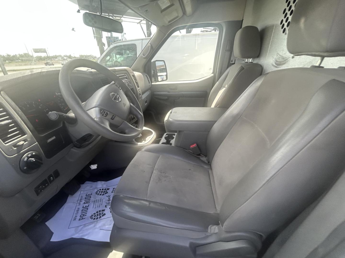 2017 White Nissan NV Cargo 2500 HD SV V8 High Roof (1N6AF0LY4HN) with an 5.6L V8 DOHC 32V engine, 5A transmission, located at 1687 Business 35 S, New Braunfels, TX, 78130, (830) 625-7159, 29.655487, -98.051491 - Photo#10