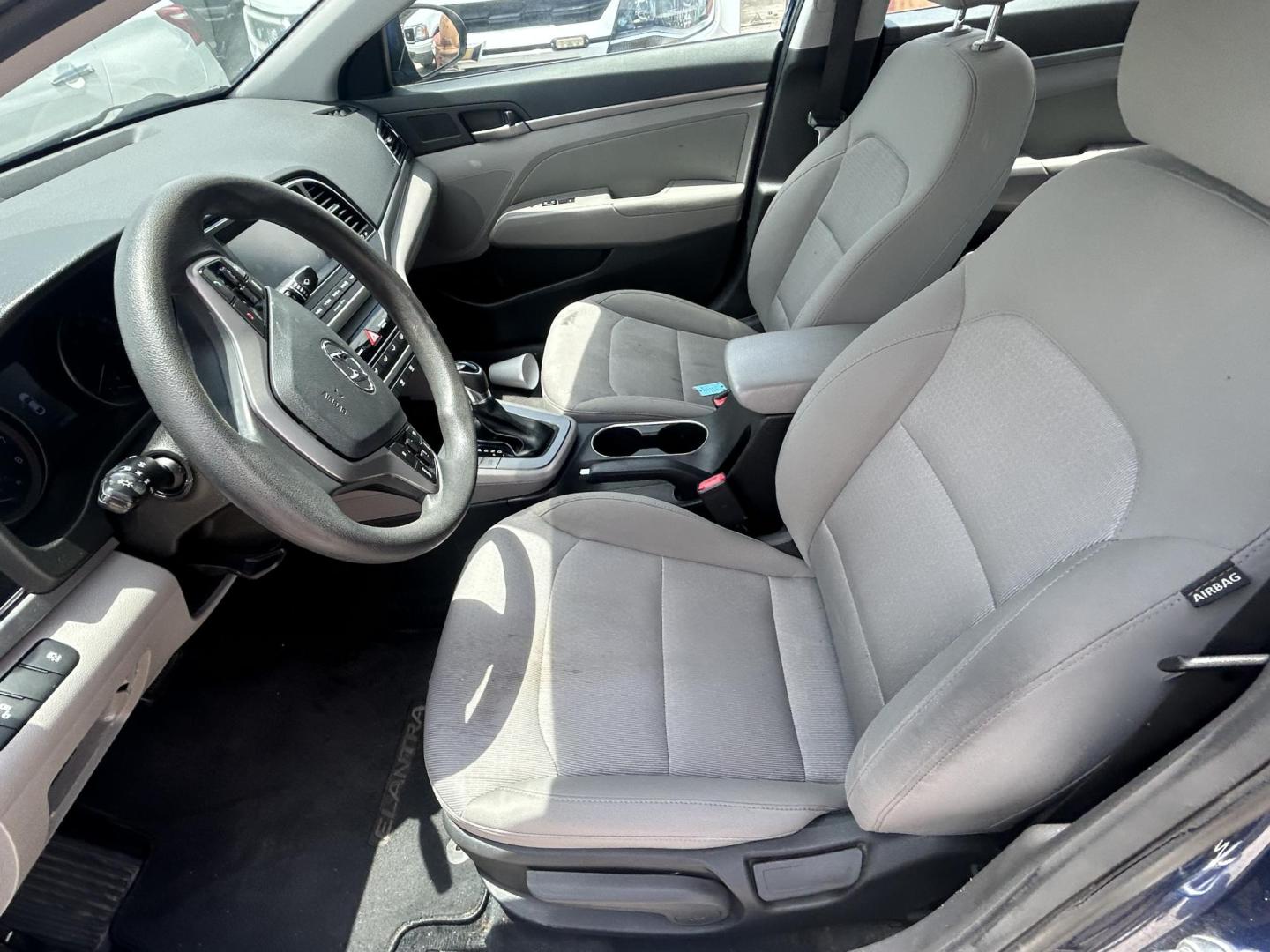 2018 Blue Hyundai Elantra Limited (5NPD84LF6JH) with an 1.8L L4 DOHC 16V engine, 6A transmission, located at 1687 Business 35 S, New Braunfels, TX, 78130, (830) 625-7159, 29.655487, -98.051491 - Photo#10