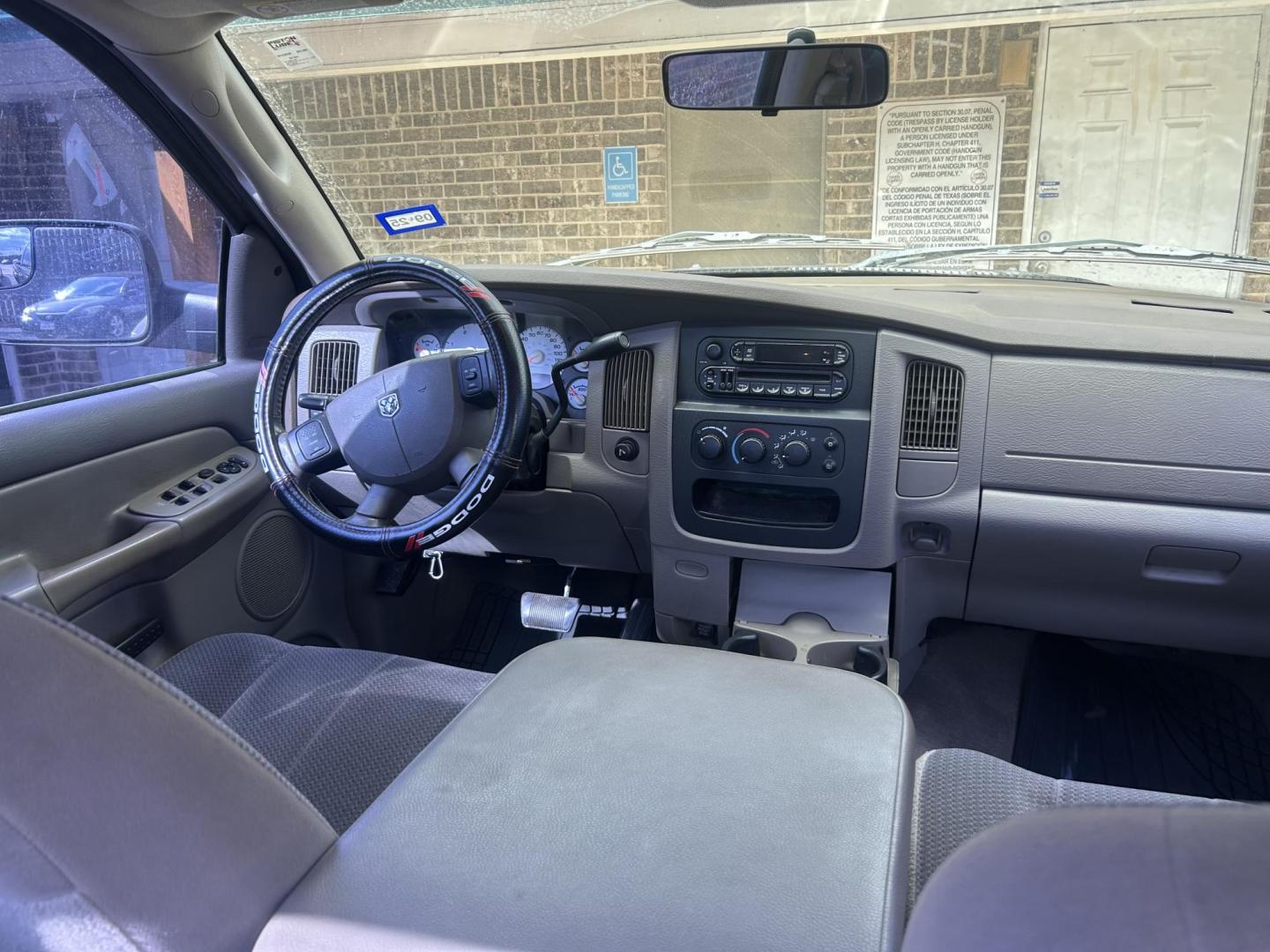 2004 Maroon Dodge Ram 2500 Laramie Quad Cab 4WD (3D7KU28C74G) with an 5.9L L6 OHV 24V TURBO DIESEL engine, located at 1687 Business 35 S, New Braunfels, TX, 78130, (830) 625-7159, 29.655487, -98.051491 - Photo#5