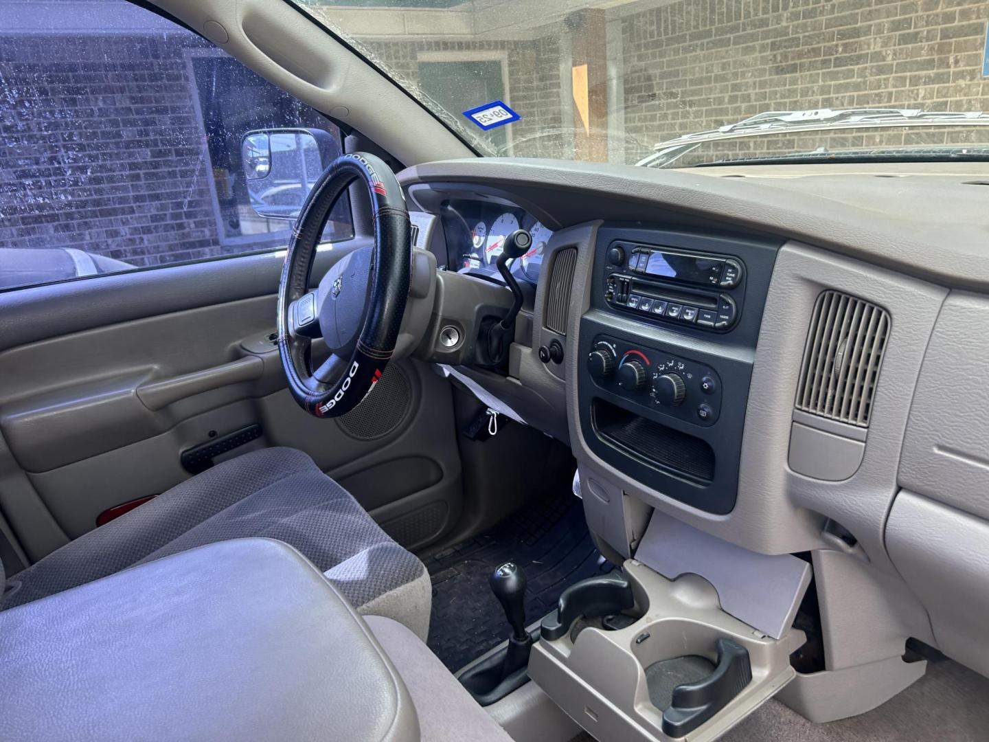 2004 Maroon Dodge Ram 2500 Laramie Quad Cab 4WD (3D7KU28C74G) with an 5.9L L6 OHV 24V TURBO DIESEL engine, located at 1687 Business 35 S, New Braunfels, TX, 78130, (830) 625-7159, 29.655487, -98.051491 - Photo#3