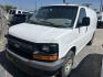 2016 White Chevrolet Express 3500 Cargo (1GCZGGFG3G1) with an 6.0L V8 OHV 16V FFV engine, 6A transmission, located at 1687 Business 35 S, New Braunfels, TX, 78130, (830) 625-7159, 29.655487, -98.051491 - Photo#0