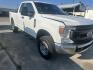 2021 White Ford F-250 SD XLT SuperCab Long Bed 4WD (1FT7X2B69ME) with an 6.2L V8 OHV 16V engine, 6A transmission, located at 1687 Business 35 S, New Braunfels, TX, 78130, (830) 625-7159, 29.655487, -98.051491 - Photo#1
