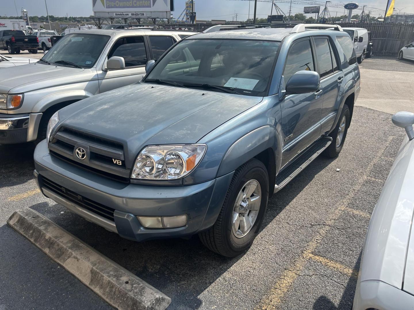2003 Blue Toyota 4Runner Limited 2WD (JTEZT17RX30) with an 4.7L V8 DOHC 32V engine, located at 1687 Business 35 S, New Braunfels, TX, 78130, (830) 625-7159, 29.655487, -98.051491 - Photo#0