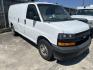 2020 White Chevrolet Express 2500 Cargo (1GCWGAFP9L1) with an 4.3L V6 engine, 6A transmission, located at 1687 Business 35 S, New Braunfels, TX, 78130, (830) 625-7159, 29.655487, -98.051491 - Photo#1