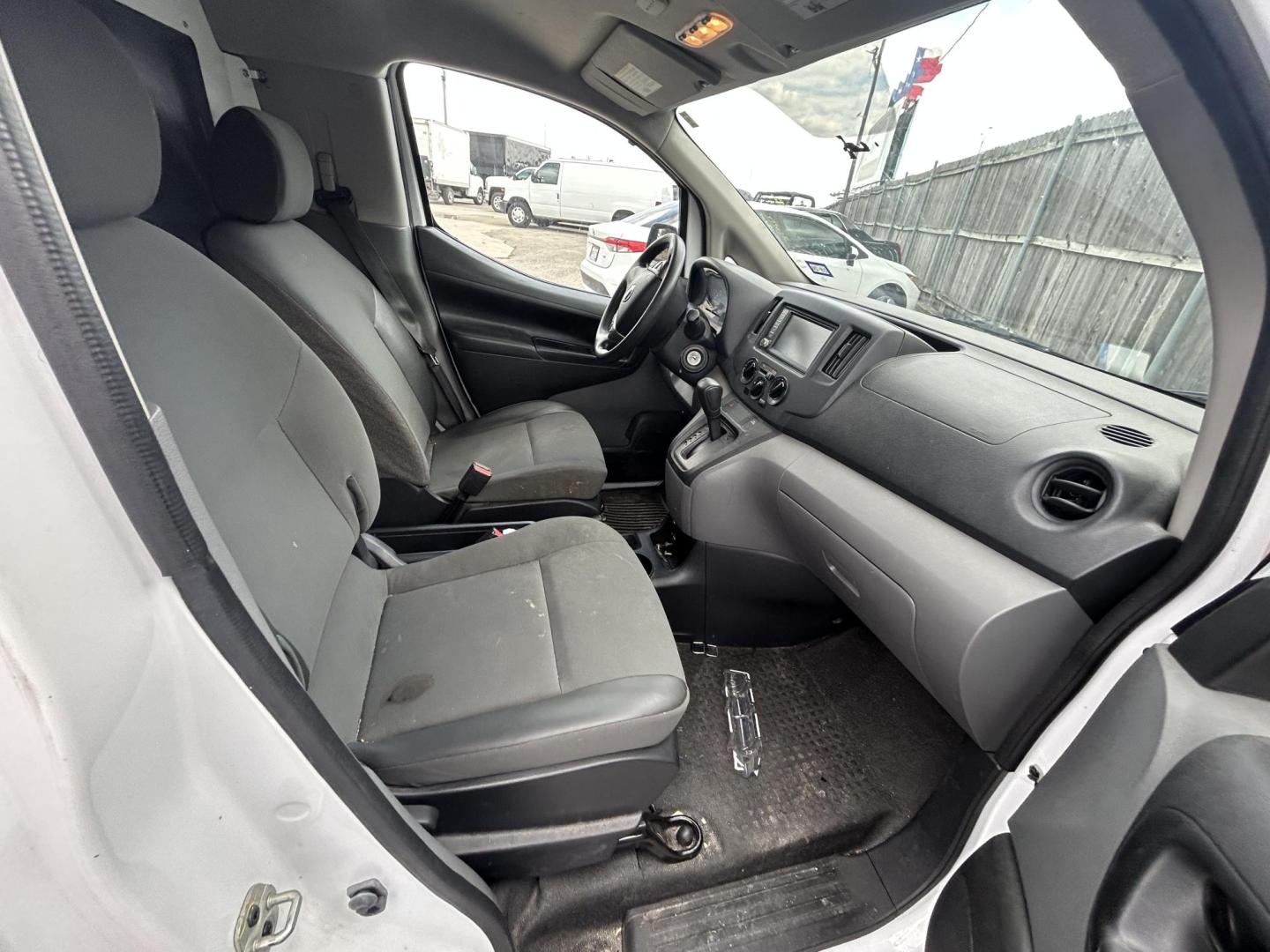 2021 White Nissan NV200 S (3N6CM0KN4MK) with an 2.0L L4 DOHC 16V engine, CVT transmission, located at 1687 Business 35 S, New Braunfels, TX, 78130, (830) 625-7159, 29.655487, -98.051491 - Photo#2