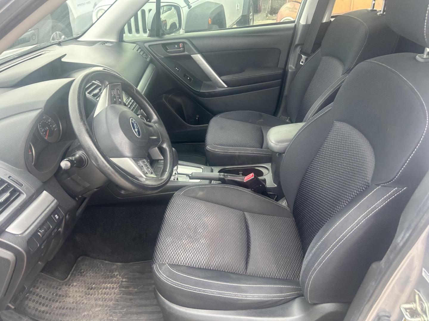 2015 Silver Subaru Forester 2.5i Premium (JF2SJAFC7FH) with an 2.5L H4 SOHC 16V engine, 6-Speed Automatic transmission, located at 1687 Business 35 S, New Braunfels, TX, 78130, (830) 625-7159, 29.655487, -98.051491 - Photo#11