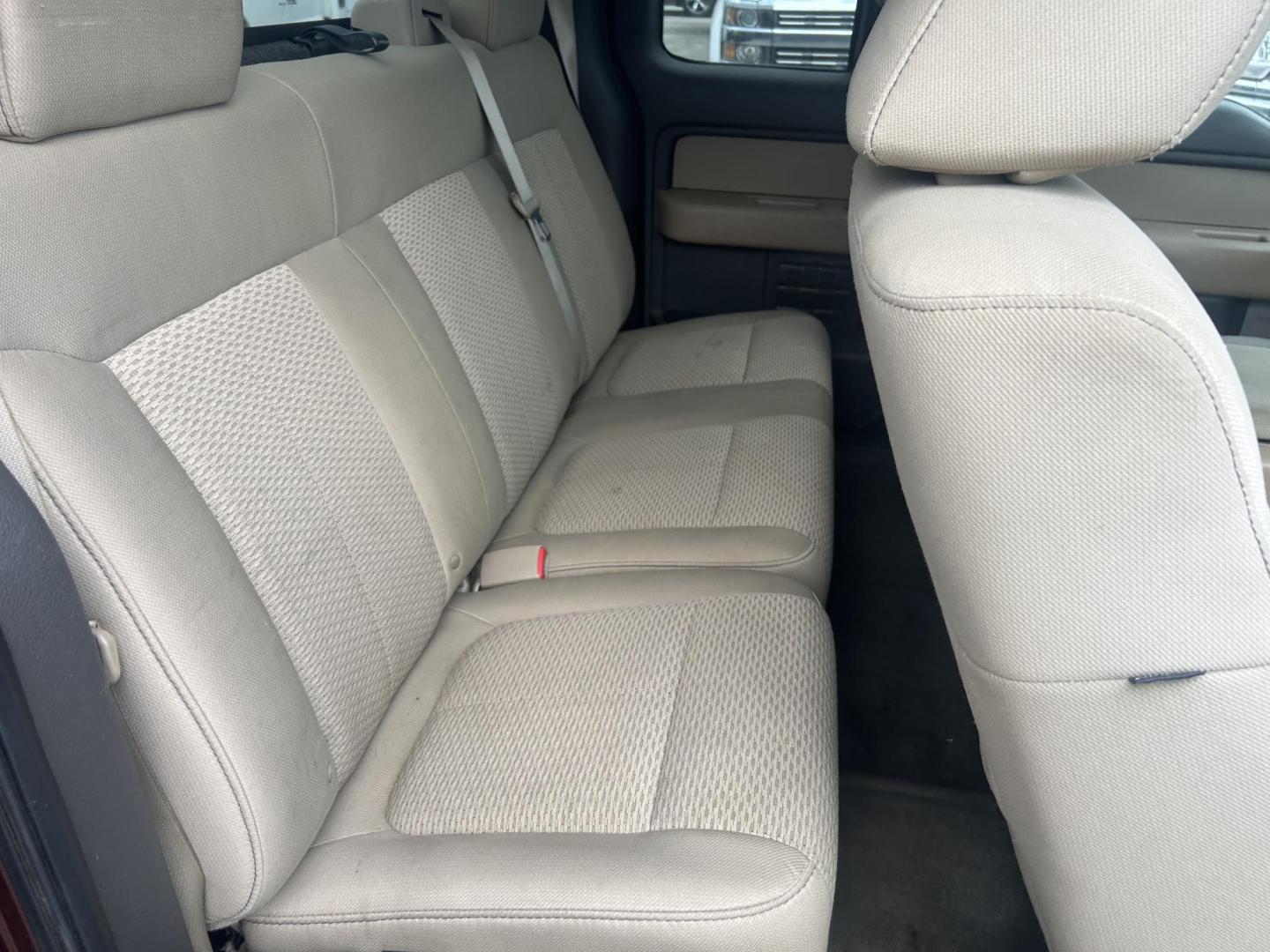 2010 Maroon Ford F-150 Lariat SuperCab 6.5-ft. Bed 2WD (1FTEX1C89AK) with an 4.6L V8 SOHC 24V engine, 4-Speed Automatic transmission, located at 1687 Business 35 S, New Braunfels, TX, 78130, (830) 625-7159, 29.655487, -98.051491 - Photo#6