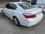 2014 White Honda Accord EX Sedan CVT (1HGCR2F70EA) with an 2.4L L4 DOHC 16V engine, Continuously Variable Transmission transmission, located at 1687 Business 35 S, New Braunfels, TX, 78130, (830) 625-7159, 29.655487, -98.051491 - Photo#1