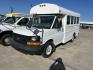 2007 White Chevrolet Express 3500 Cargo (1GBHG31V371) with an 4.8L V8 OHV 16V engine, 4-Speed Automatic Overdrive transmission, located at 1687 Business 35 S, New Braunfels, TX, 78130, (830) 625-7159, 29.655487, -98.051491 - Photo#0
