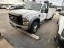 2008 White Ford F-550 Regular Cab 2WD DRW (1FDAF56R98E) with an 6.4L V8 OHV 32V TURBO DIESEL engine, located at 1687 Business 35 S, New Braunfels, TX, 78130, (830) 625-7159, 29.655487, -98.051491 - Photo#0
