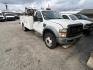 2008 White Ford F-550 Regular Cab 2WD DRW (1FDAF56R98E) with an 6.4L V8 OHV 32V TURBO DIESEL engine, located at 1687 Business 35 S, New Braunfels, TX, 78130, (830) 625-7159, 29.655487, -98.051491 - Photo#1