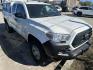 2021 White Toyota Tacoma SR5 Access Cab I4 6AT 2WD (3TYRX5GN6MT) with an 2.7L L4 DOHC 16V engine, 6A transmission, located at 1687 Business 35 S, New Braunfels, TX, 78130, (830) 625-7159, 29.655487, -98.051491 - Photo#1
